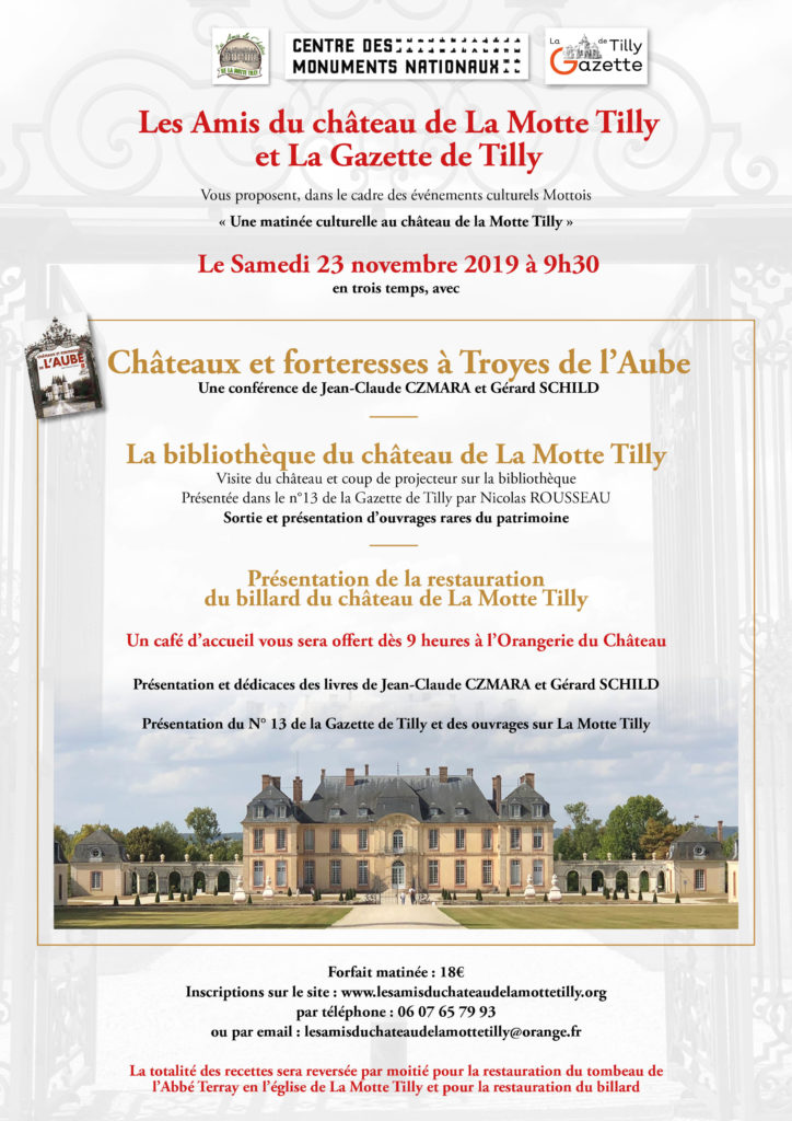 Conférence forteresses et chateaux
