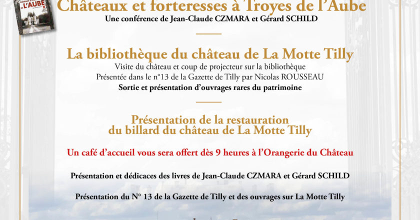 Conférence forteresses et chateaux