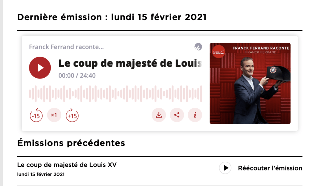 Le coup de majesté