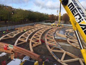 Arche bois grand palais ephemere