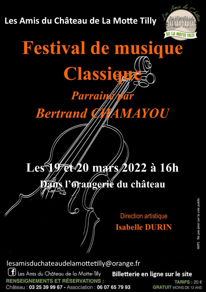 Festival de musique classique à La Motte Tilly