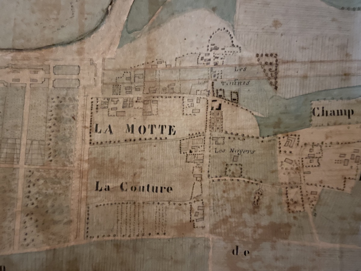Carte de La Motte Tilly