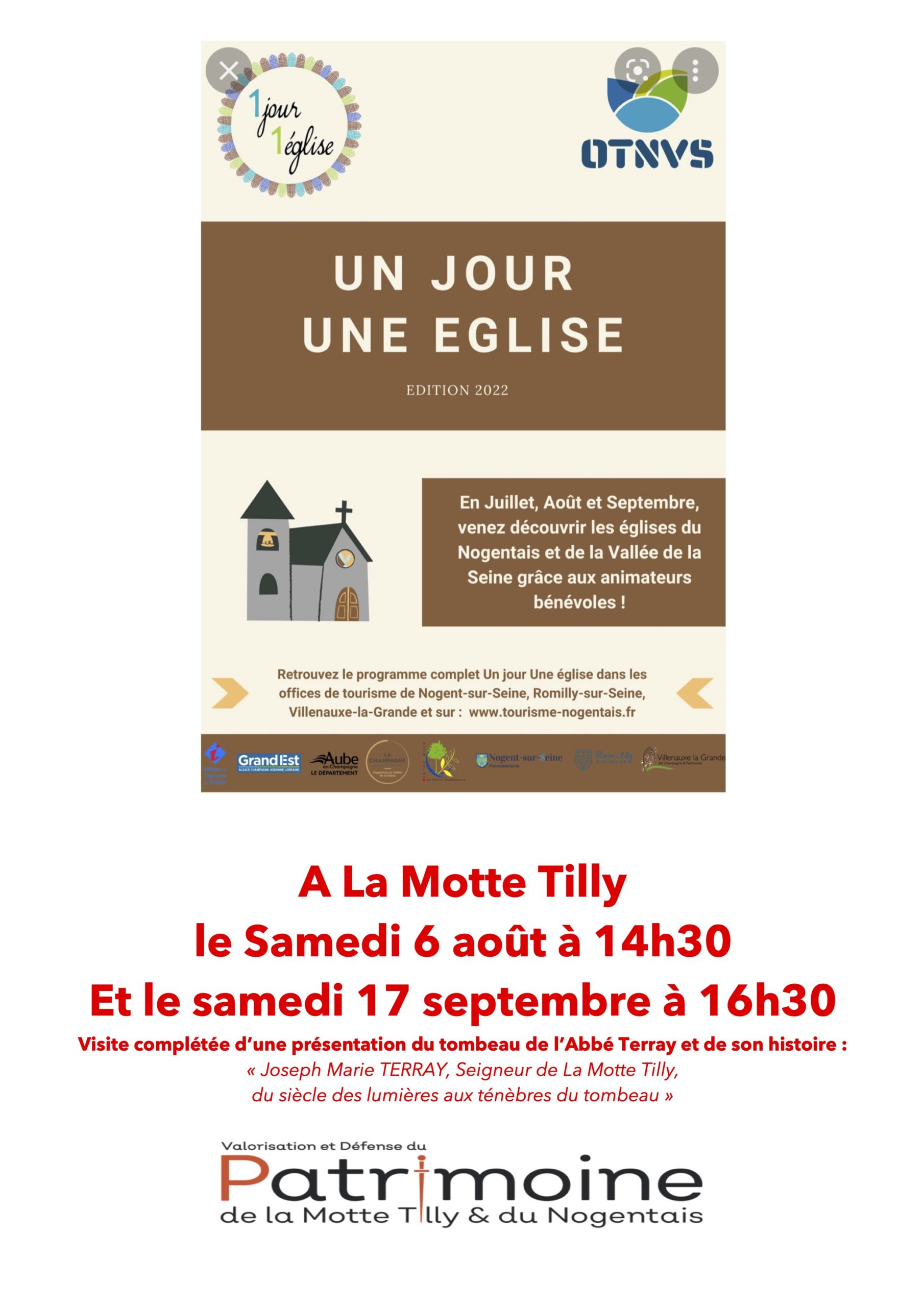 Un jour Une église La Motte Tilly